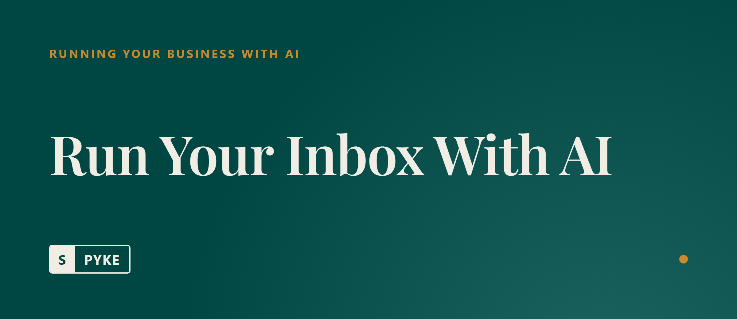 Running your inbox with AI to reach and hold inbox zero